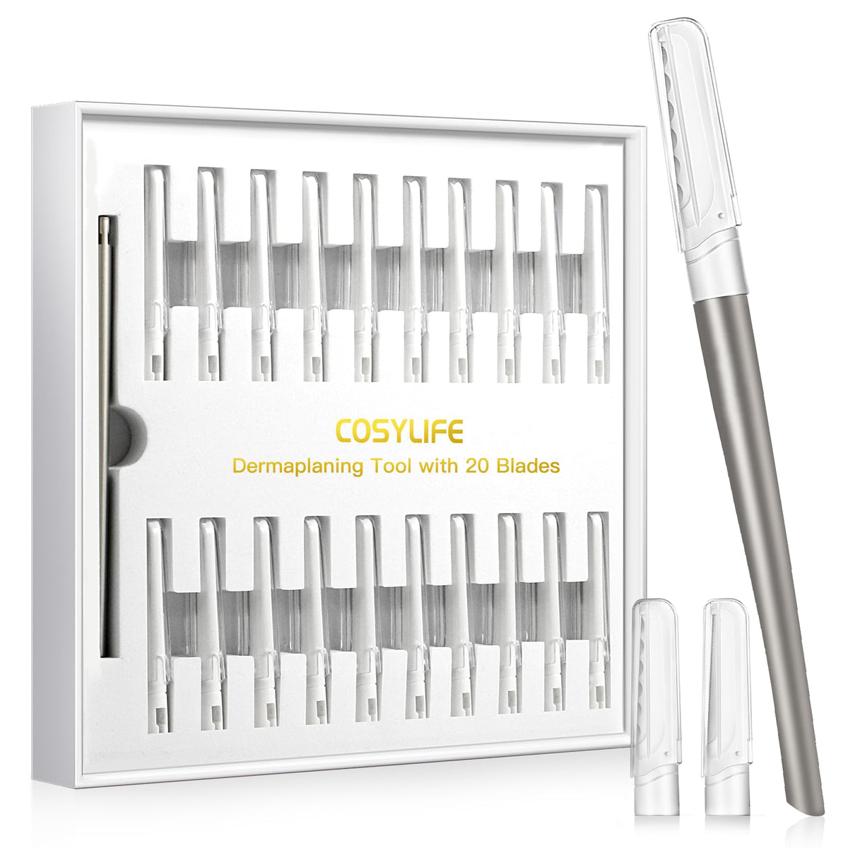 COSYLIFE Dermaplane Razor for Women with ergonomic handle