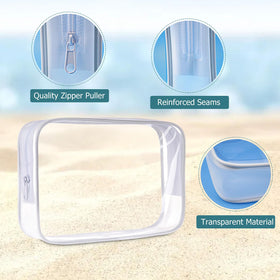 Cosywell Travel Bottles arranged for easy identification