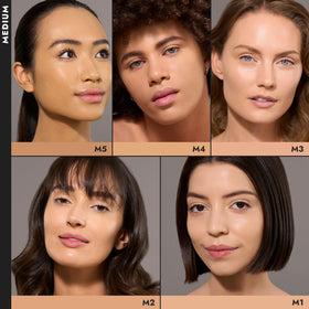 Cover FX Total Cover Cream Foundation M3 application with sponge