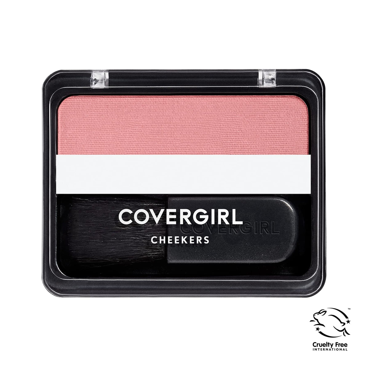 COVERGIRL Cheekers Blush open compact showing blush colour