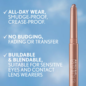 COVERGIRL Clean Eye Color Eyeshadow Stick Rose Copper in makeup kit