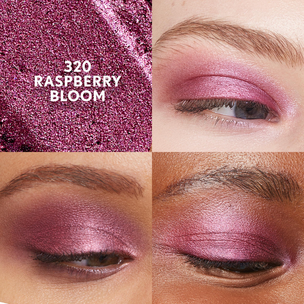 COVERGIRL Clean Eye Color Raspberry Bloom Eyeshadow Stick swatch on skin