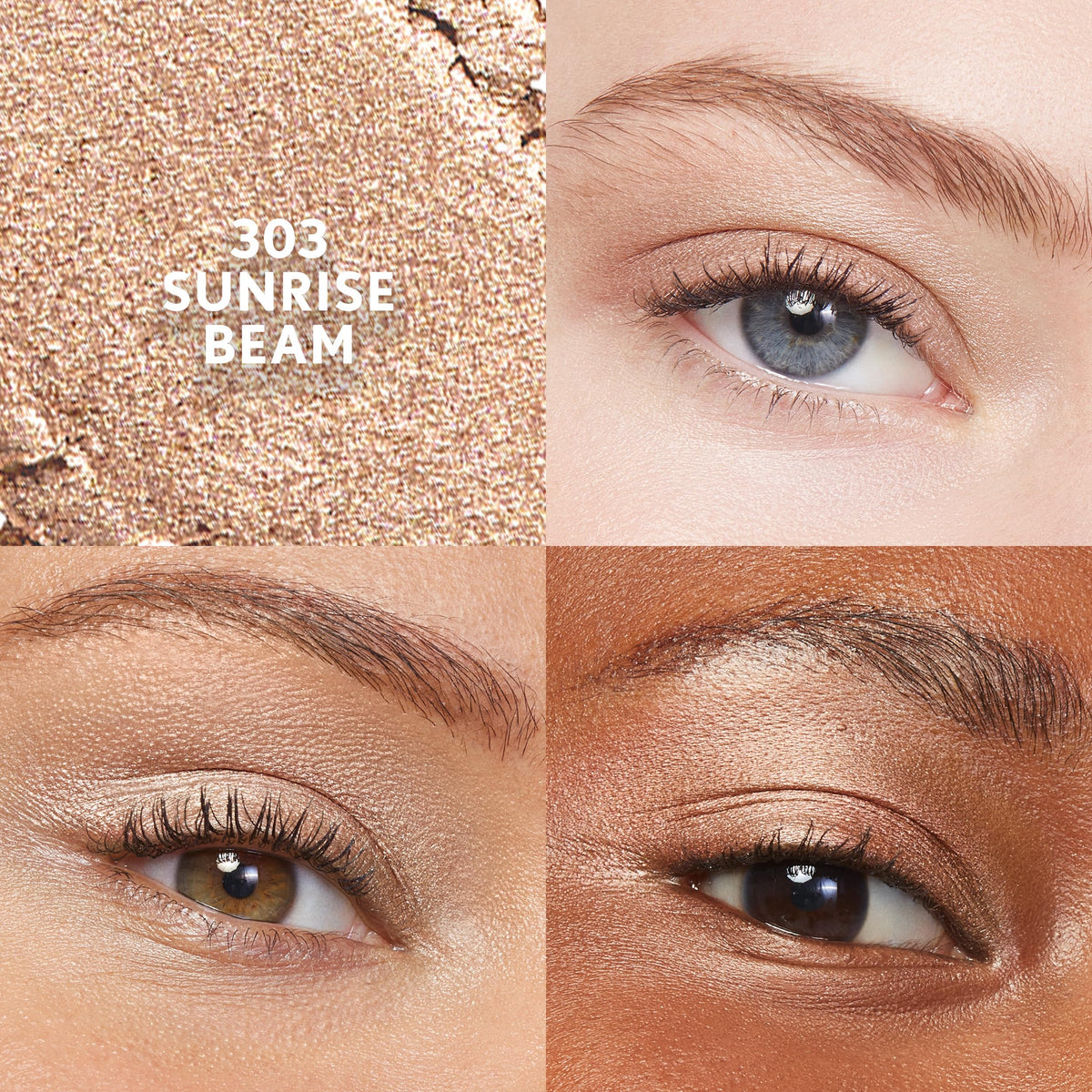 COVERGIRL Clean Eye Color Stick Sunrise Beam swatch on skin