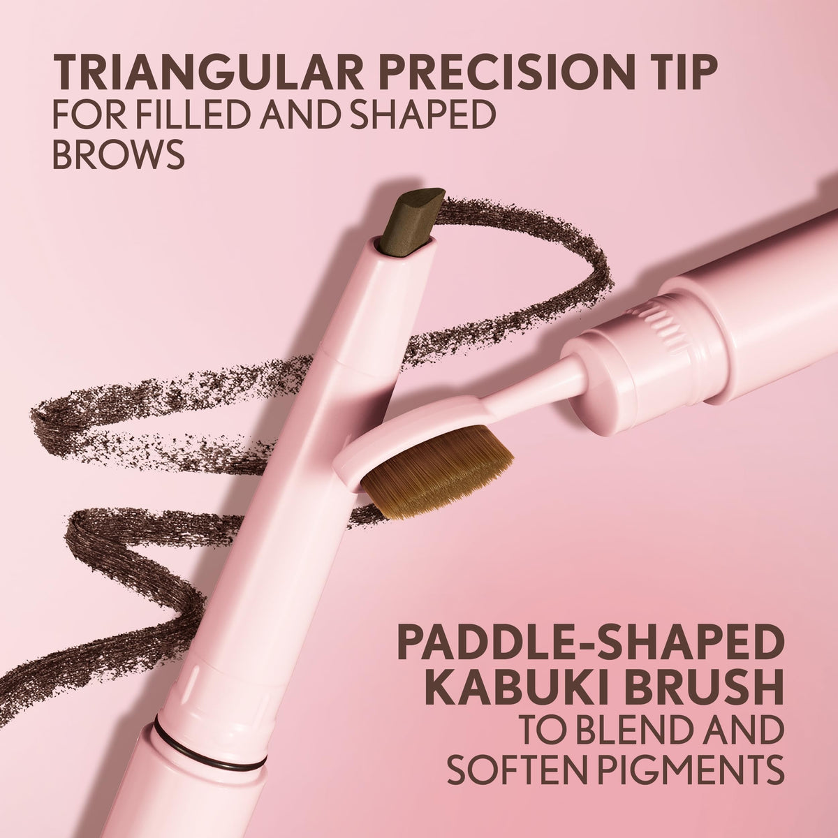 COVERGIRL Clean Fresh Brow Filler Pomade 300 Auburn close-up of tip