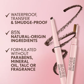 COVERGIRL Clean Fresh Brow Filler Pomade 300 Auburn swatch on skin