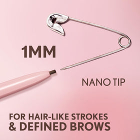 COVERGIRL Clean Fresh Brow Nano Pencil 600 Dark Brown packaging