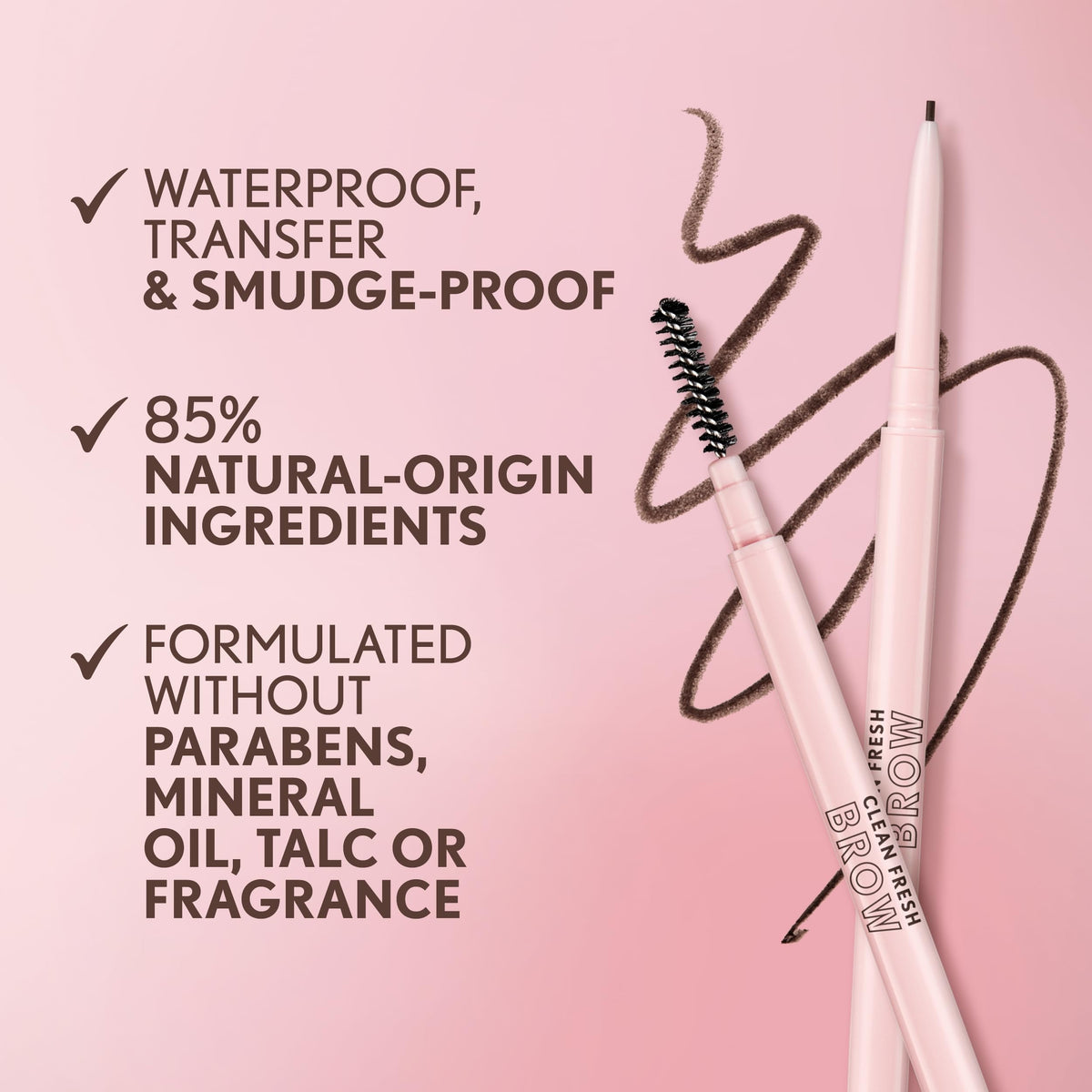 COVERGIRL Clean Fresh Brow Nano Pencil side view