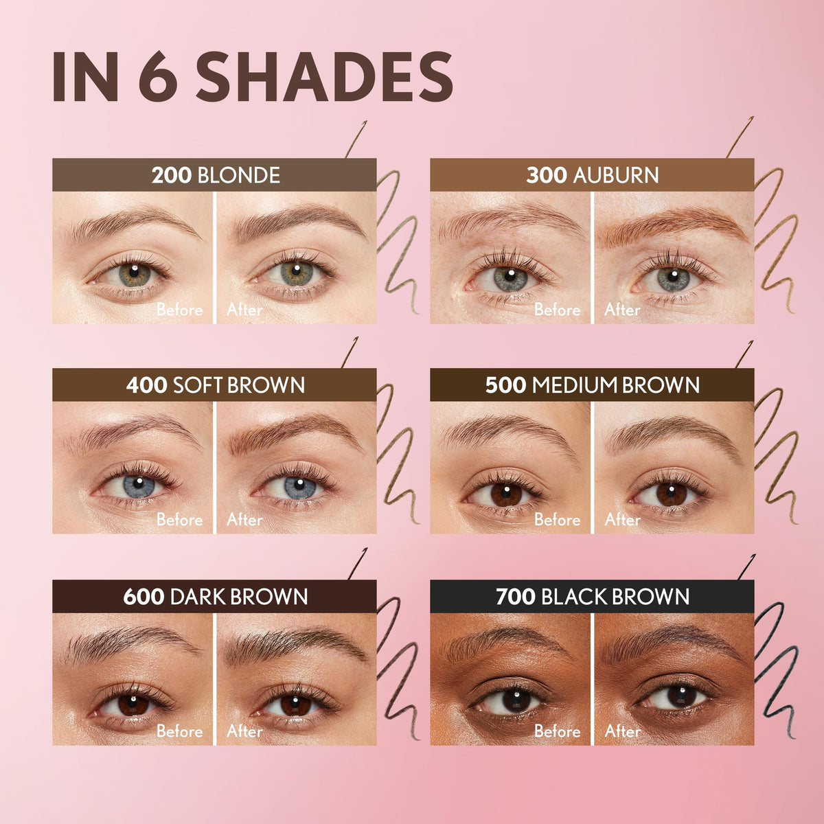 COVERGIRL Clean Fresh Brow Nano Pencil swatch on skin