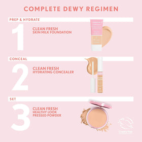 COVERGIRL Clean Fresh Hydrating Concealer Fair with coconut milk and aloe extracts