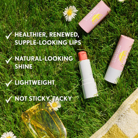 COVERGIRL Clean Fresh Tinted Lip Balm application close-up