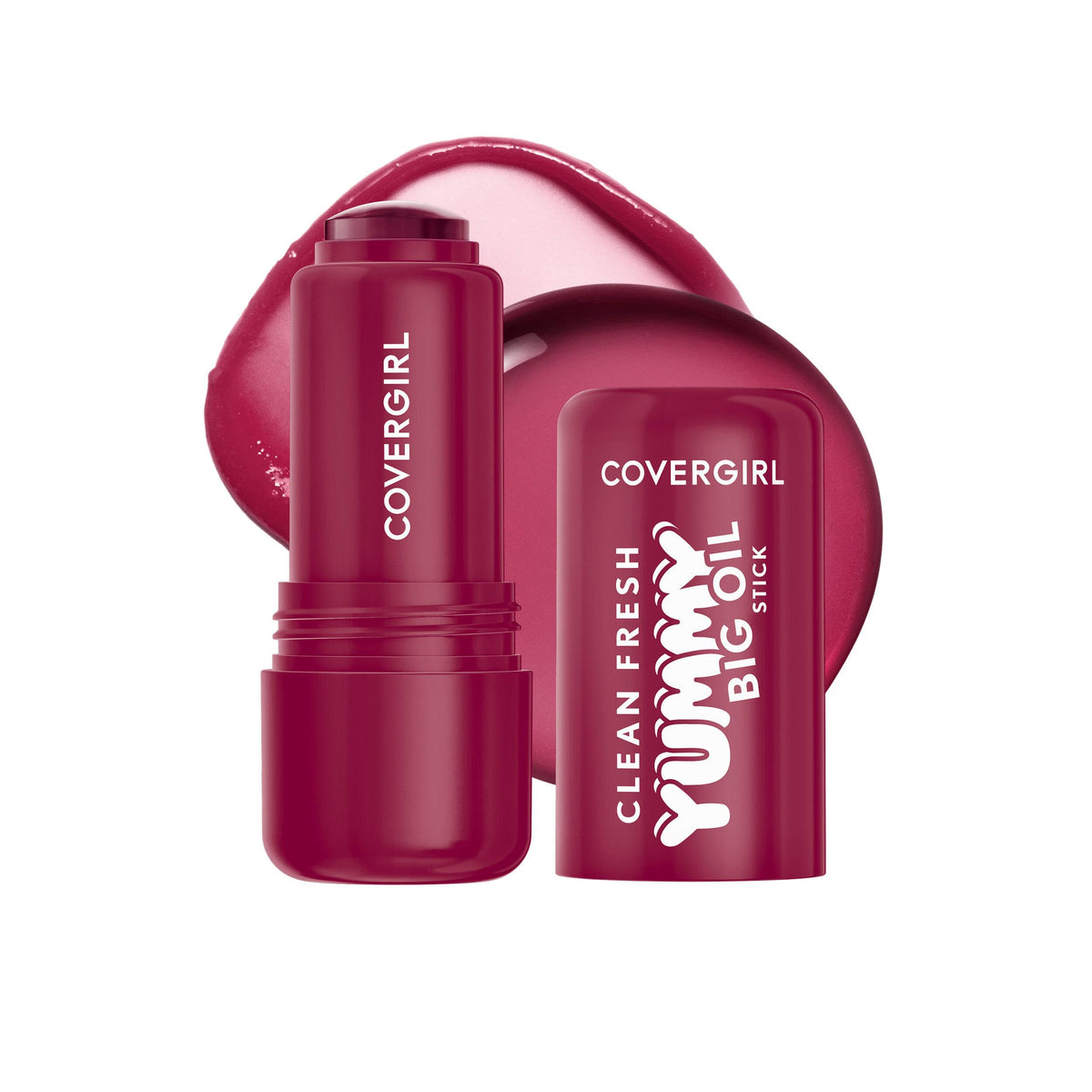 COVERGIRL Clean Fresh Yummy Big Oil Stick Berry Big Deal front view