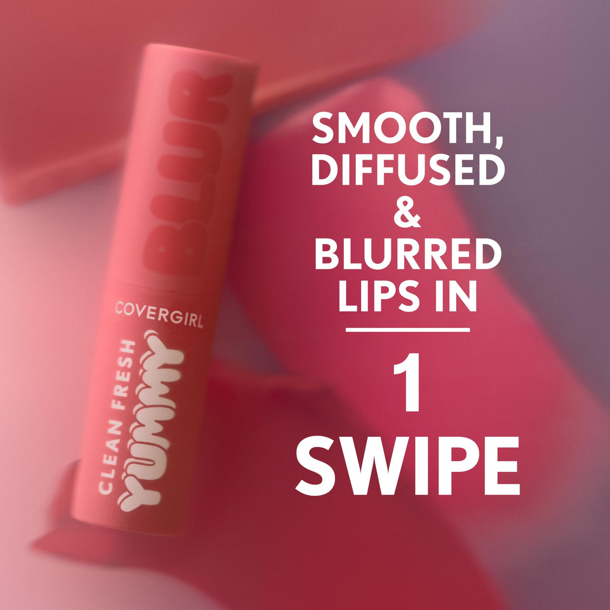 COVERGIRL Clean Fresh Yummy Blur Lipstick 220 Pear-fectly with packaging