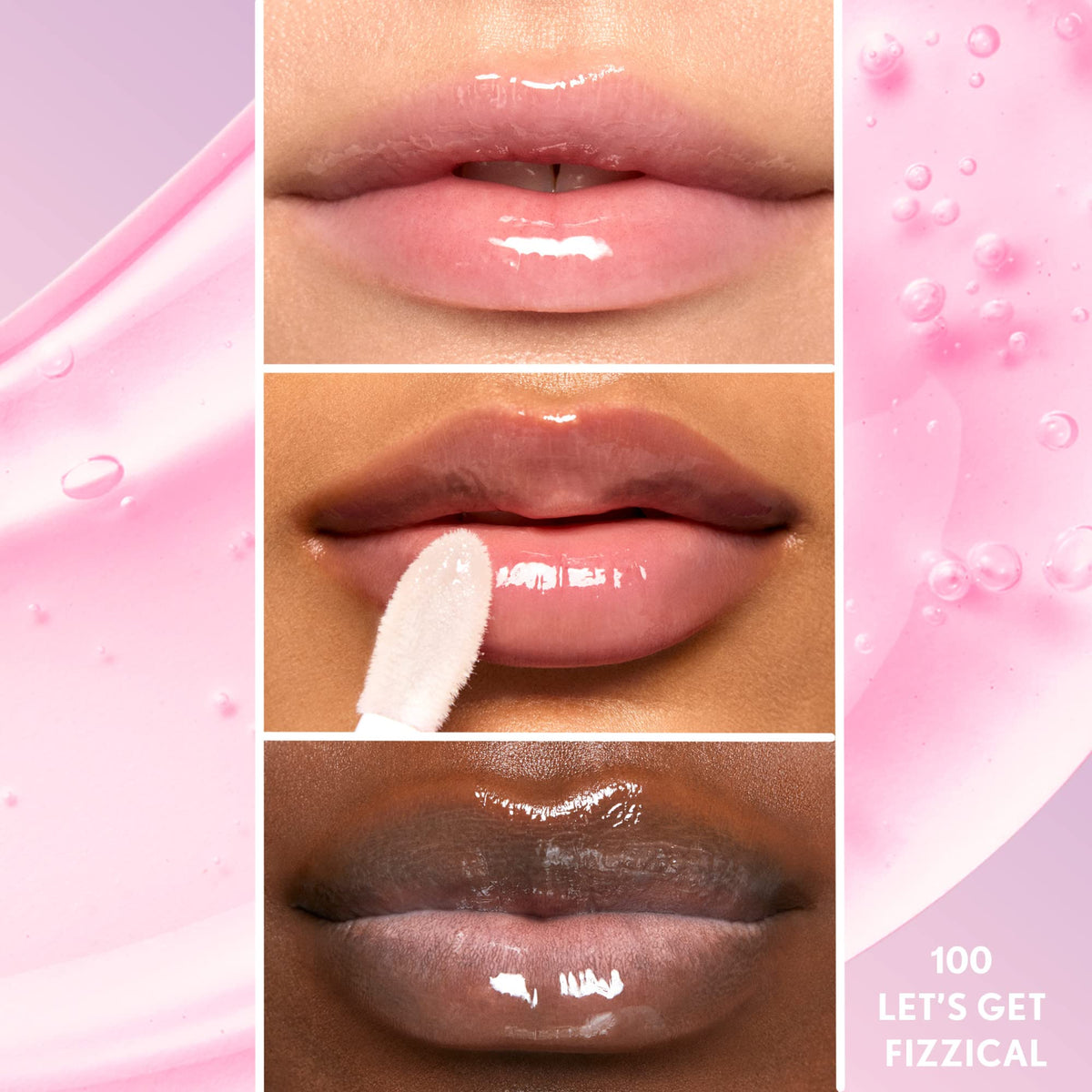 COVERGIRL Clean Fresh Yummy Lip Gloss 100 Let's Get Fizzical packaging