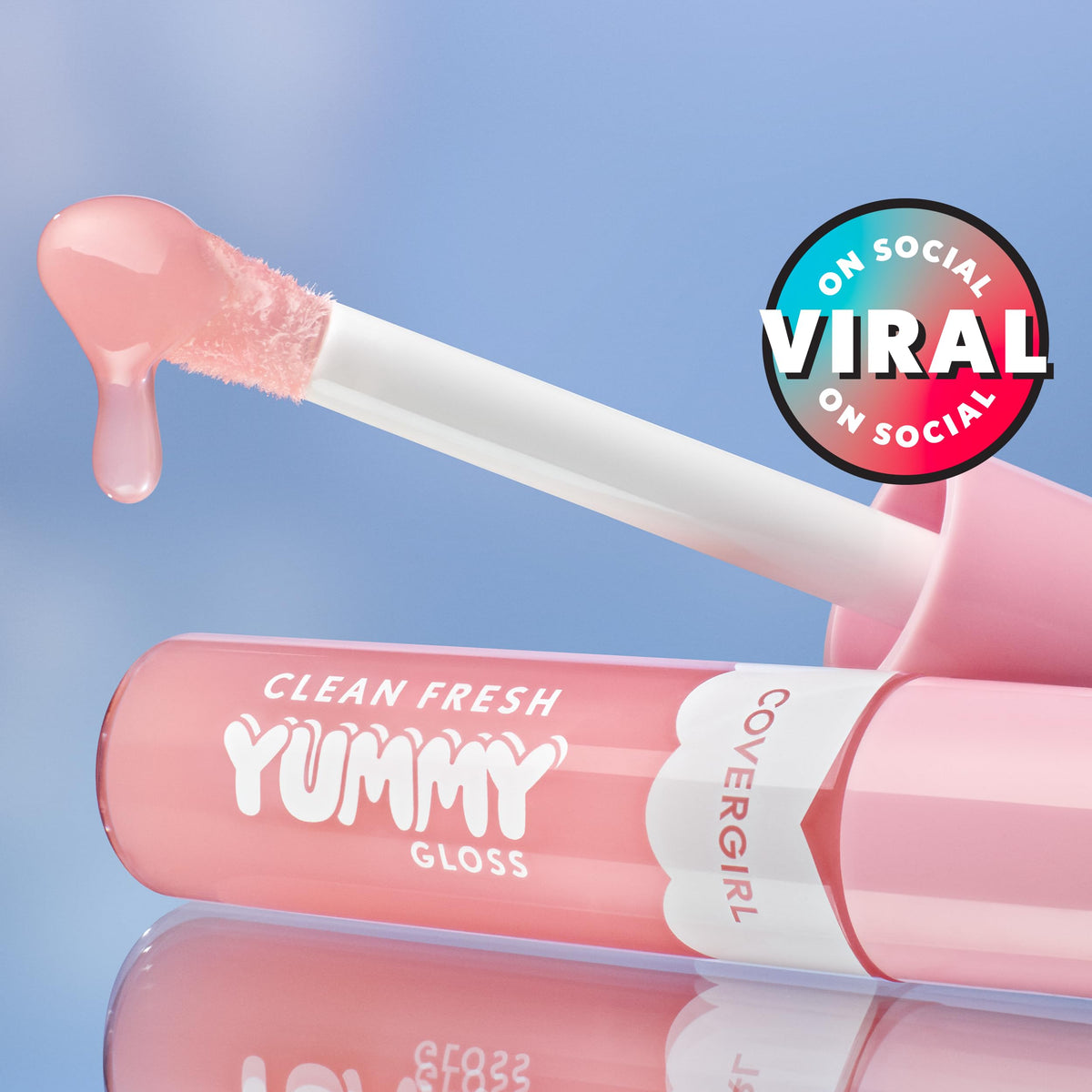 COVERGIRL Clean Fresh Yummy Lip Gloss 140 Sunset Skies with other shades