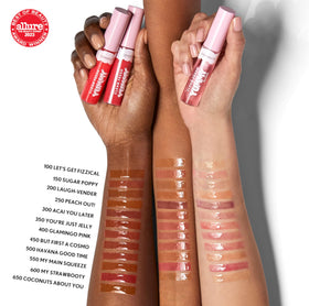 COVERGIRL Clean Fresh Yummy Lip Gloss 300 Acai You Later swatch on lips