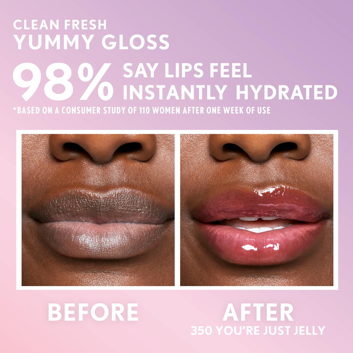 COVERGIRL Clean Fresh Yummy Lip Gloss 350 You're Just Jelly packaging