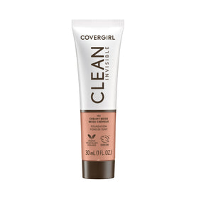 COVERGIRL Clean Invisible Foundation Creamy Beige front view