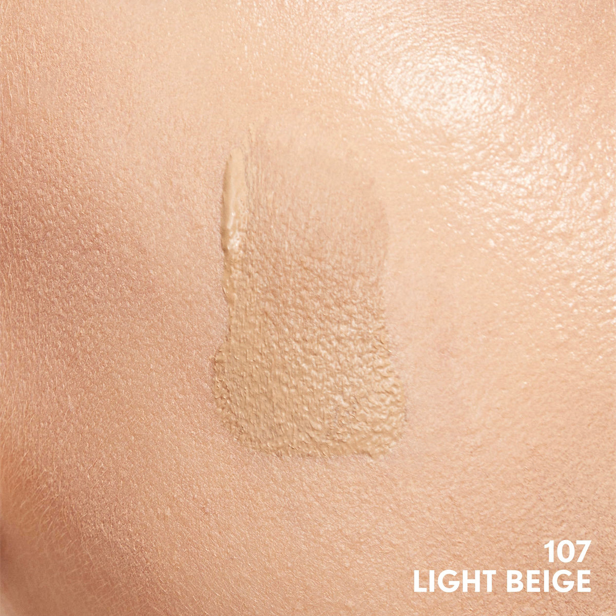 COVERGIRL Clean Invisible Foundation Light Beige swatch on skin