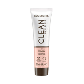 COVERGIRL Clean Invisible Foundation Light Ivory front view