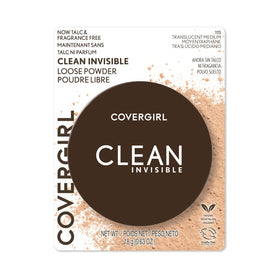 COVERGIRL Clean Invisible Loose Powder translucent medium shade close-up