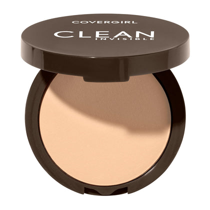 COVERGIRL Clean Invisible Pressed Powder Classic Ivory 110 front view