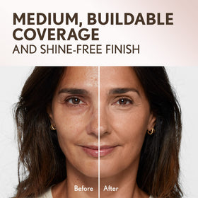 COVERGIRL Clean Invisible Pressed Powder showing texture close-up
