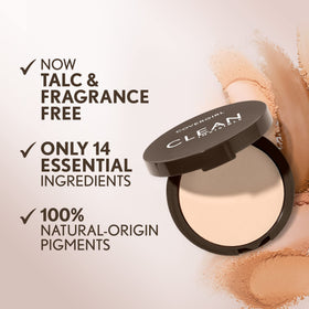 COVERGIRL Clean Invisible Pressed Powder texture close-up