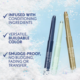 COVERGIRL Clean Multiline Eyeshadow Pencil 299 Evergreen Frost tip close-up