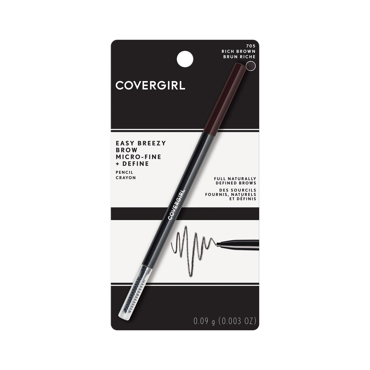 COVERGIRL Easy Breezy Brow Pencil in use on model