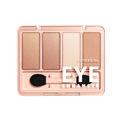 COVERGIRL Eye support 4-Kit Eyeshadow front view with four shades