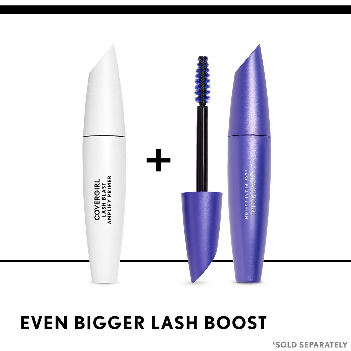 COVERGIRL Lash Blast Amplify Primer on lashes
