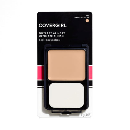 COVERGIRL Outlast All-Day Foundation Natural Beige front view