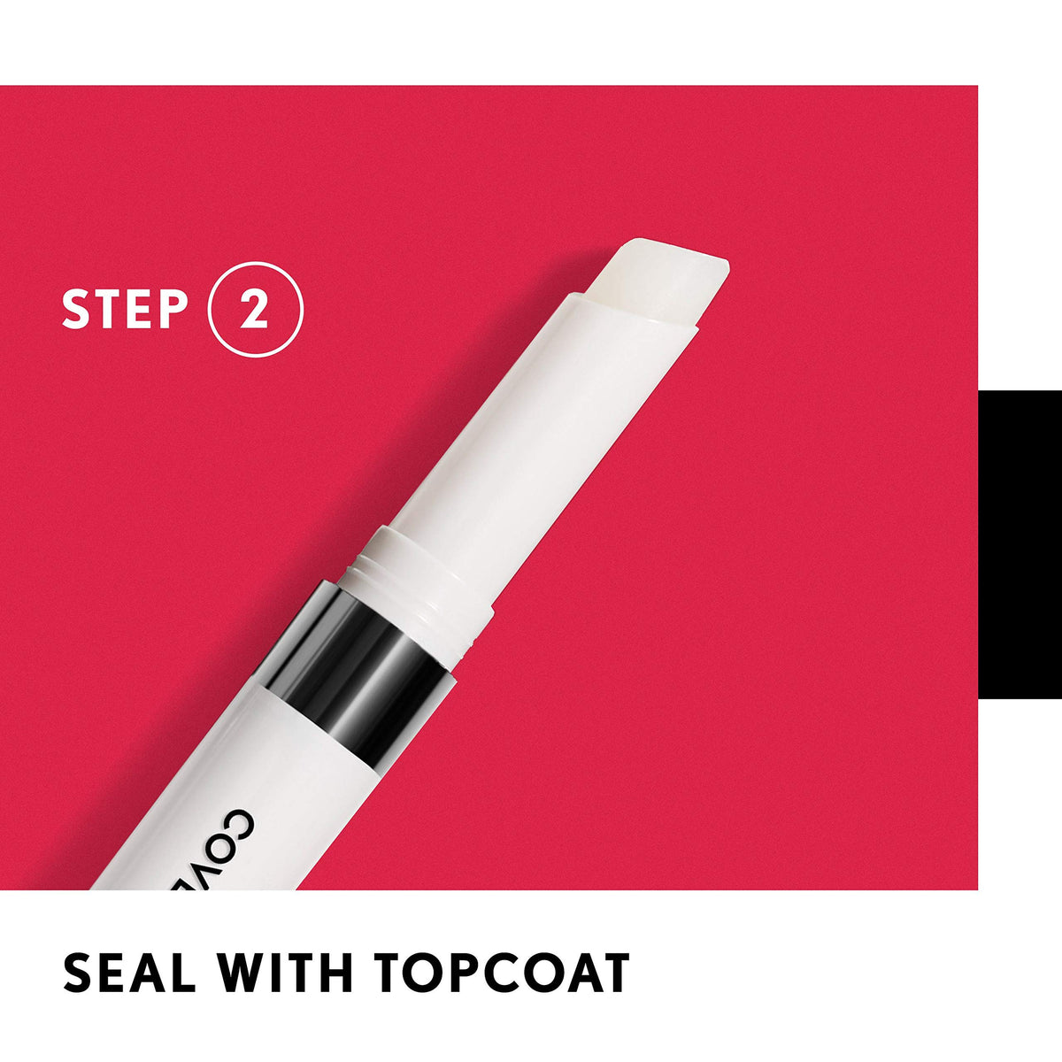 COVERGIRL Outlast All-Day Lip Color 577 Spiced Latte application process