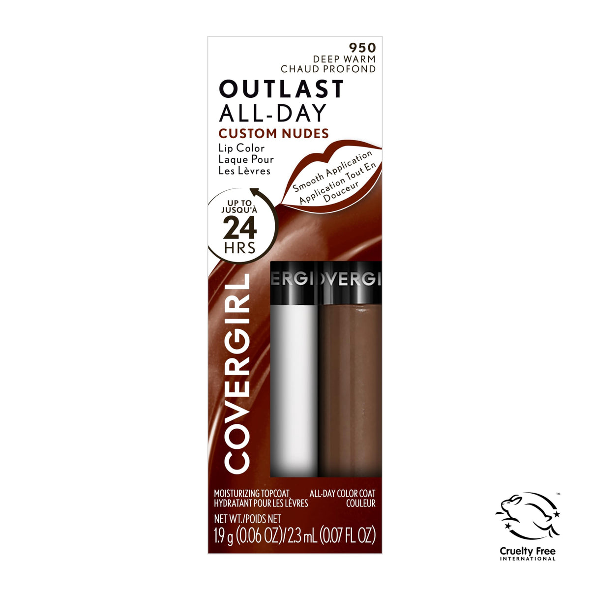 COVERGIRL Outlast All-Day Lip Color 950 Deep Warm lifestyle scene