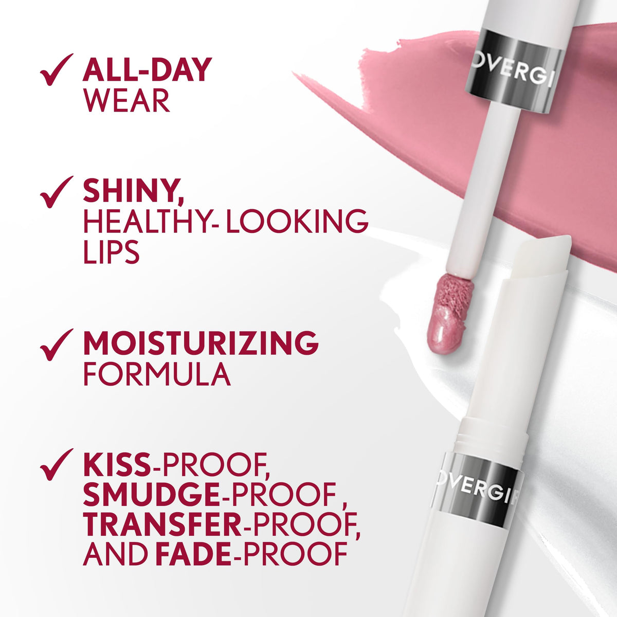 COVERGIRL Outlast All-Day Lip Color applicator close-up