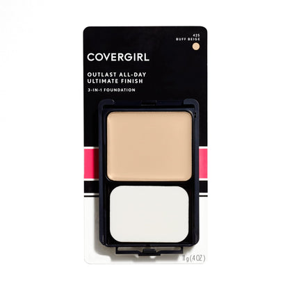 COVERGIRL Outlast All-Day Ultimate Finish Foundation Buff Beige 425 front view