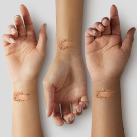 COVERGIRL Outlast Foundation Classic Tan with makeup brush