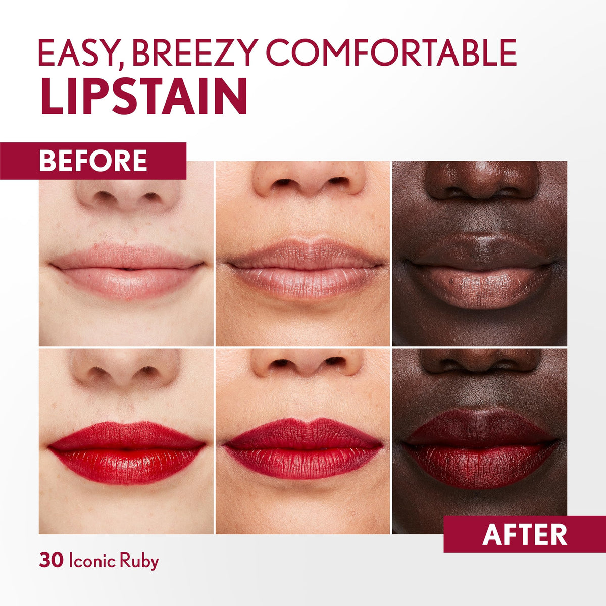 COVERGIRL Outlast Lipstain 30 Iconic Ruby applicator tip
