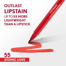 COVERGIRL Outlast Lipstain 55 Atomic Love packaging