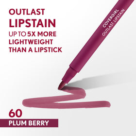 COVERGIRL Outlast Lipstain 60 Plum Berry applicator tip