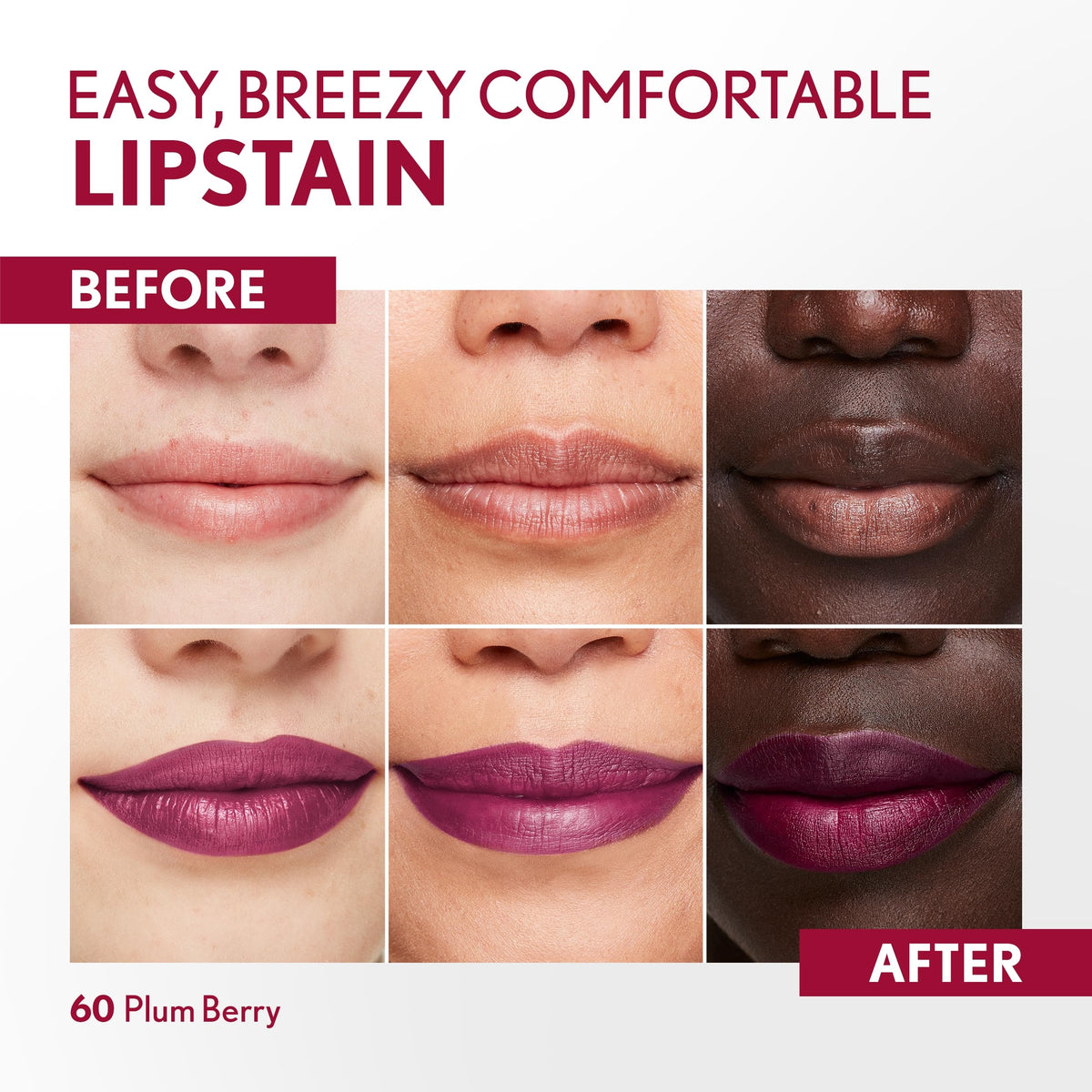 COVERGIRL Outlast Lipstain 60 Plum Berry packaging