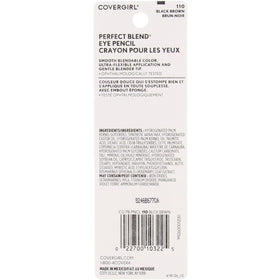 COVERGIRL Perfect Blend Eye Pencil close-up showing metallic finish