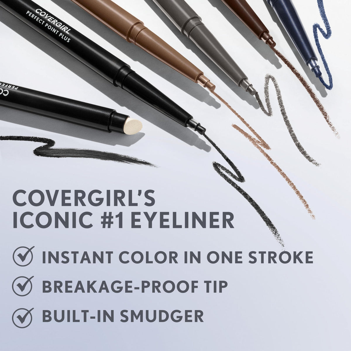 COVERGIRL Perfect Point Plus Eyeliner Charcoal packaging