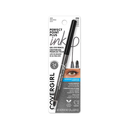 COVERGIRL Perfect Point Plus Ink Gel Eye Pencil in Metallic Slate 290 front view