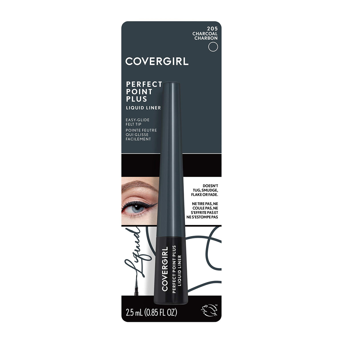 COVERGIRL Perfect Point Plus Liquid Eyeliner Charcoal packaging