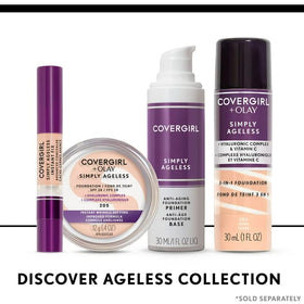 COVERGIRL Simply Ageless 3-in-1 Foundation 275 Soft Sable packaging