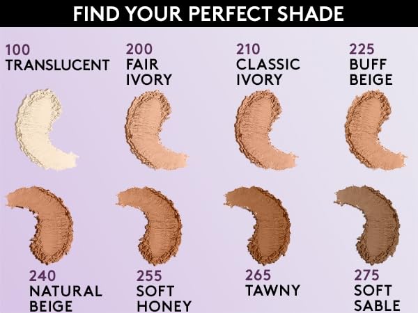 COVERGIRL Simply Ageless Instant Wrinkle Blurring Pressed Powder Classic Ivory texture close-up