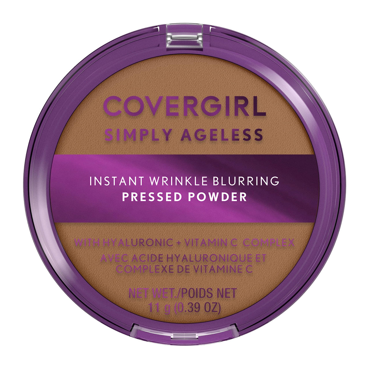COVERGIRL Simply Ageless Instant Wrinkle Blurring Pressed Powder front view