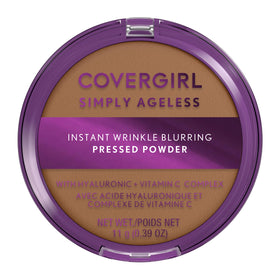 COVERGIRL Simply Ageless Instant Wrinkle Blurring Pressed Powder front view