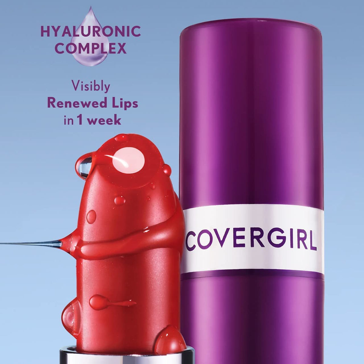 COVERGIRL Simply Ageless Lipstick on makeup table